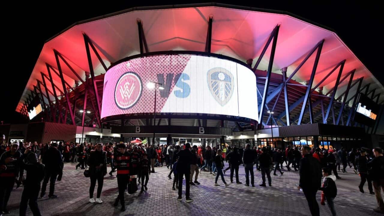 2019 International friendly football Western Sydney Wanderers FC v Leeds United Jul 20th