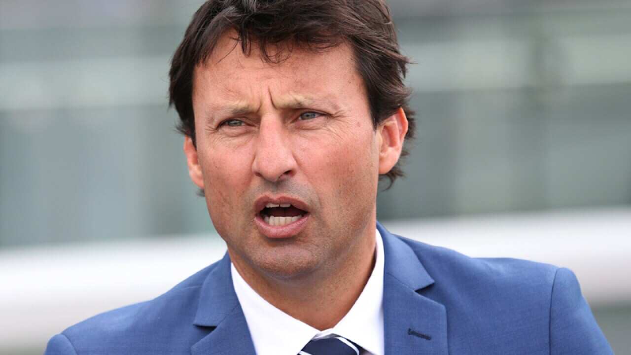 NSW VB Blues team coach Laurie Daley