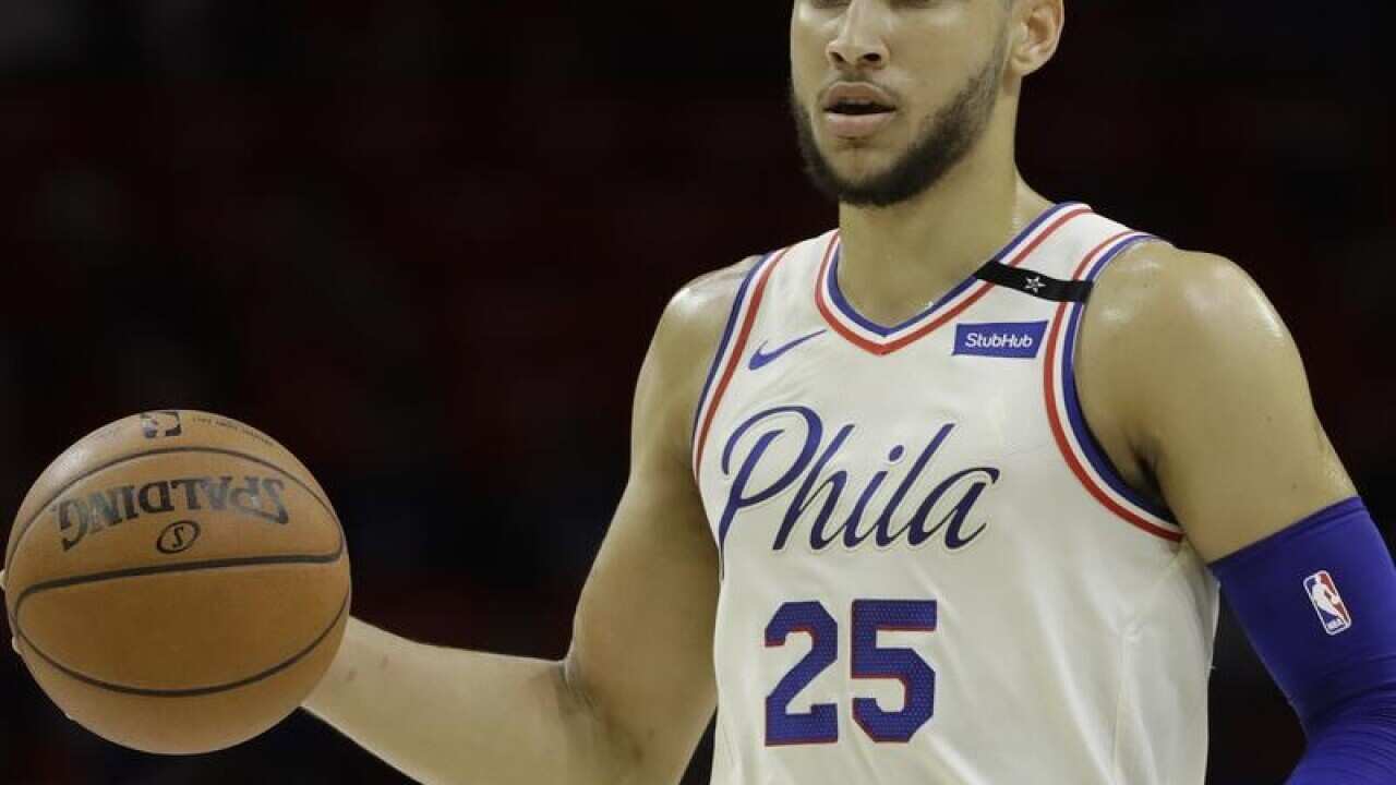 Philadelphia 76ers' player Ben Simmons