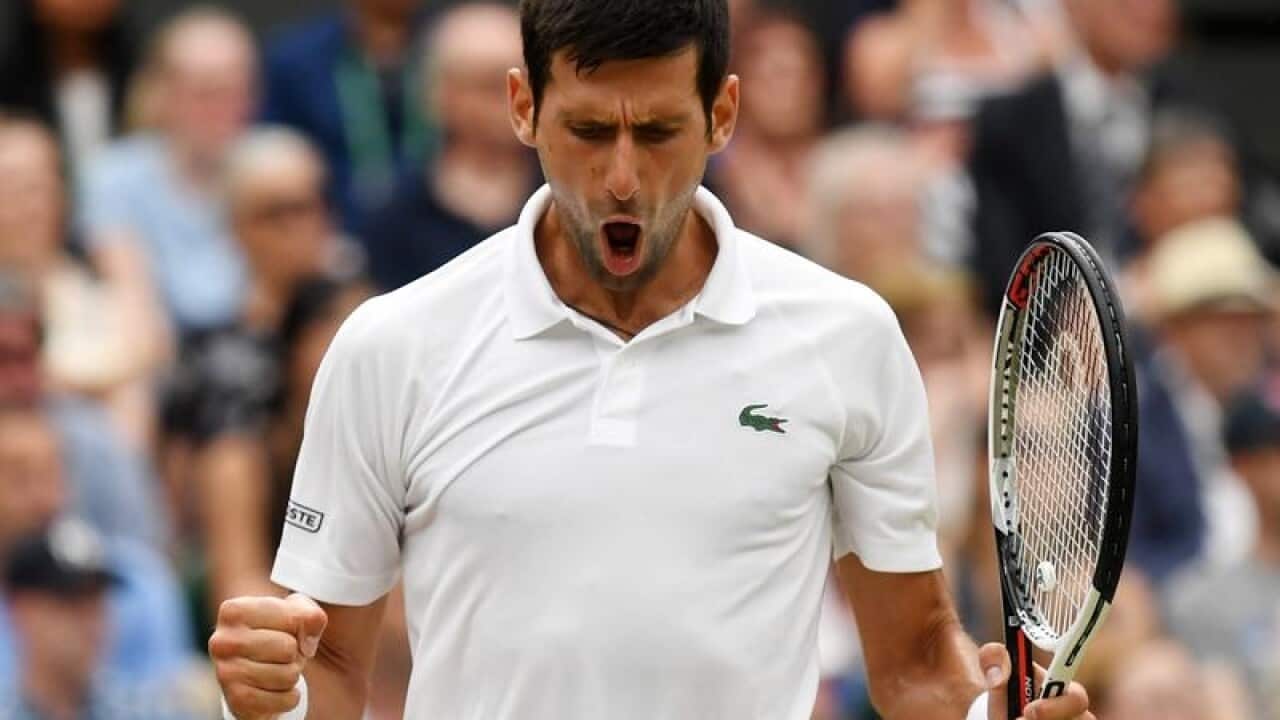 Serbian ace Novak Djokovic