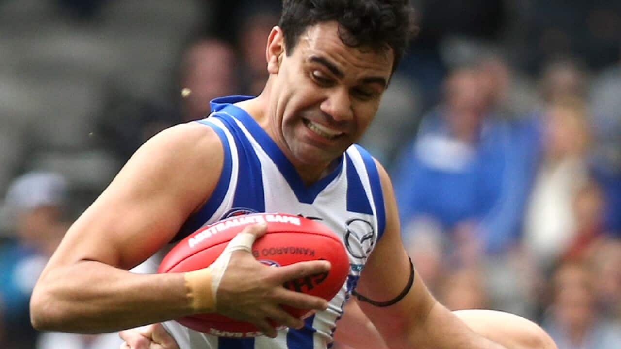 Lindsay Thomas of the Kangaroos