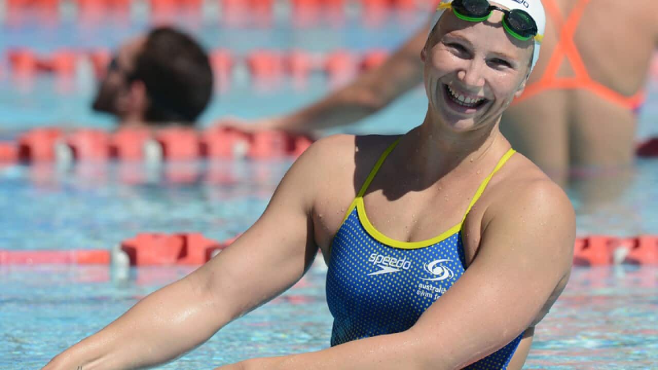 Australian swimmer Melanie Schlanger