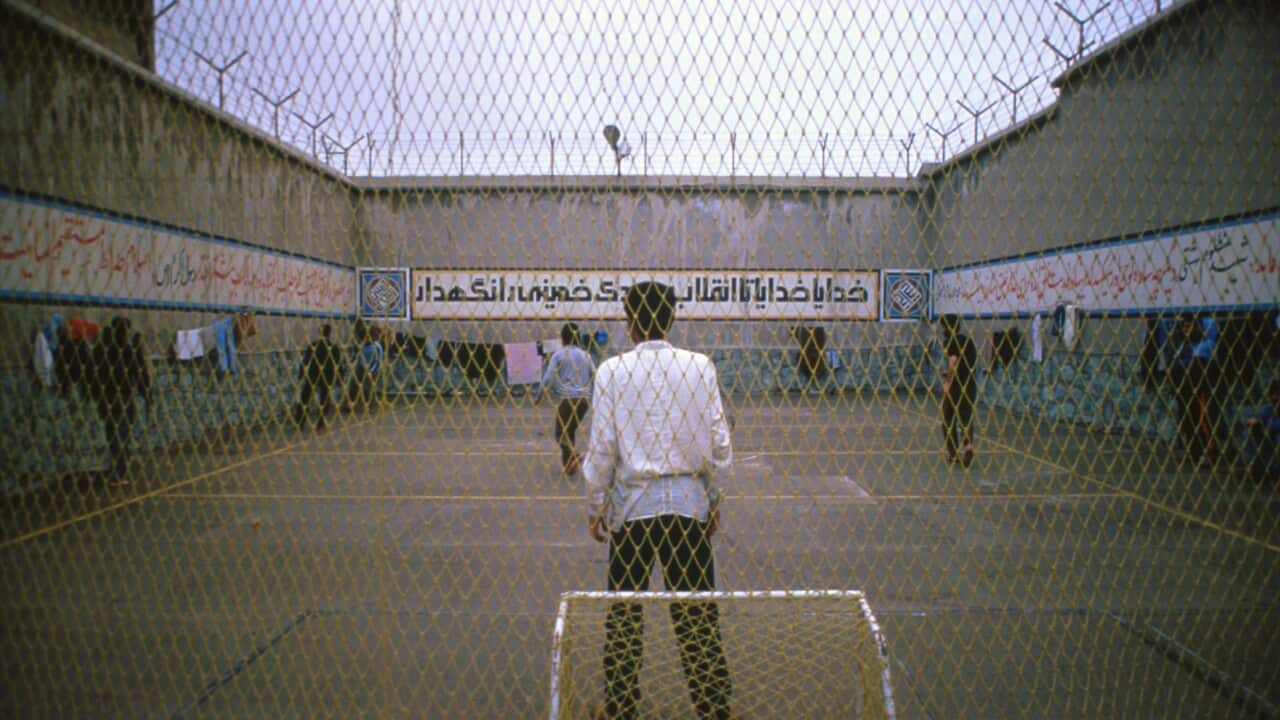 Football At Evin Prison