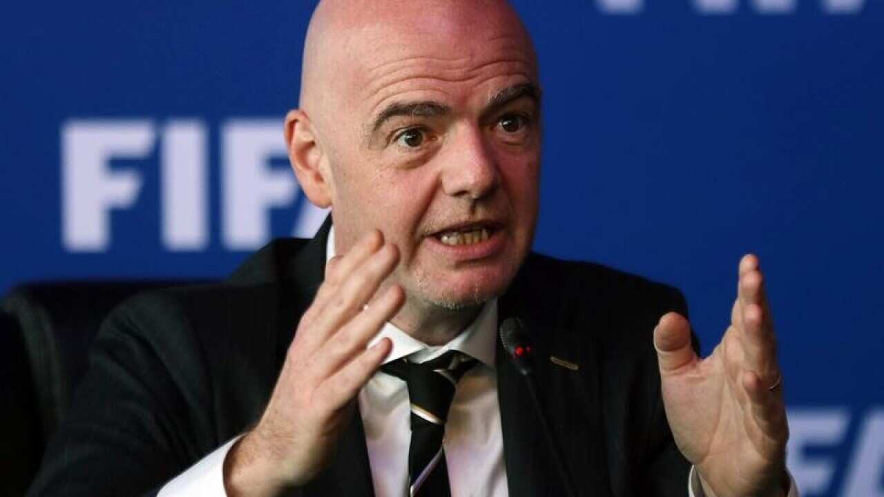 FIFA president Gianni Infantino