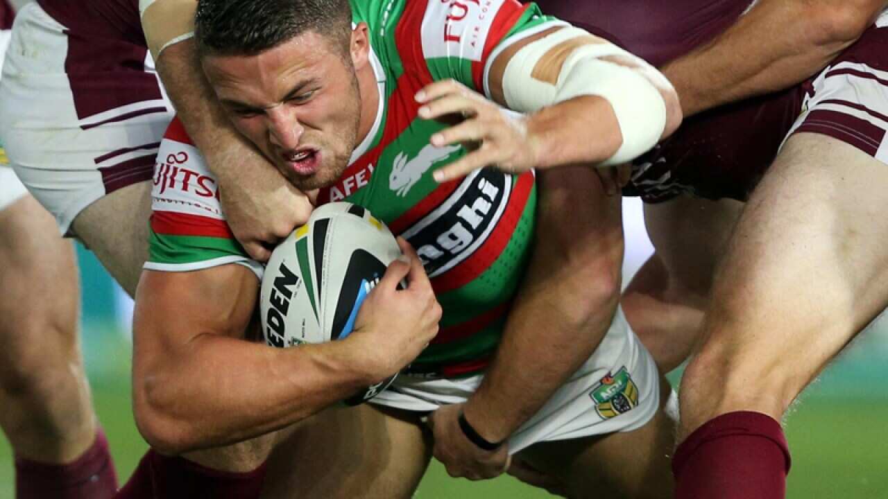 South Sydney NRL player Sam Burgess
