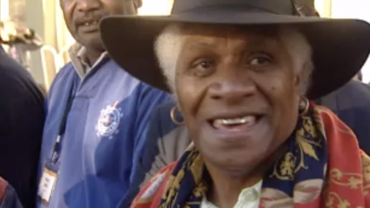 Dr Evelyn Scott at Corroboree 2000