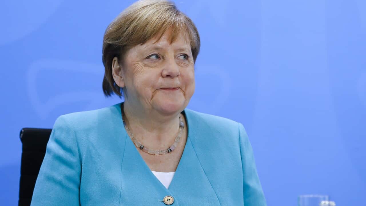 Angela Merkel meets Federal State Premiers in Berlin