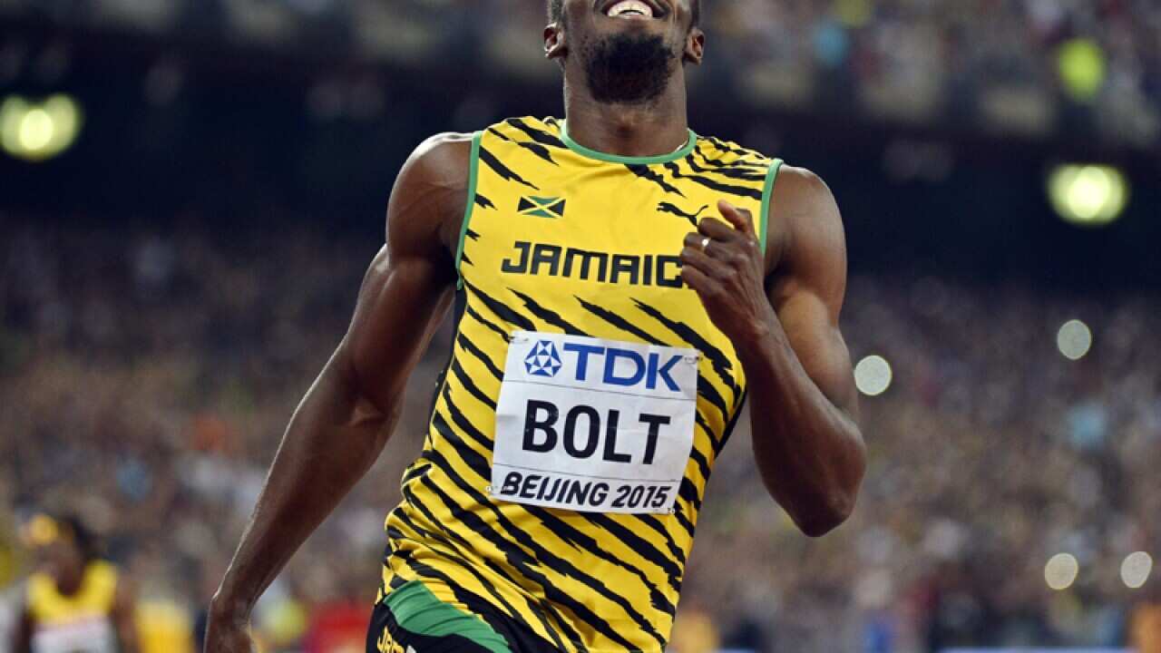 Jamaican athlete Usain Bolt