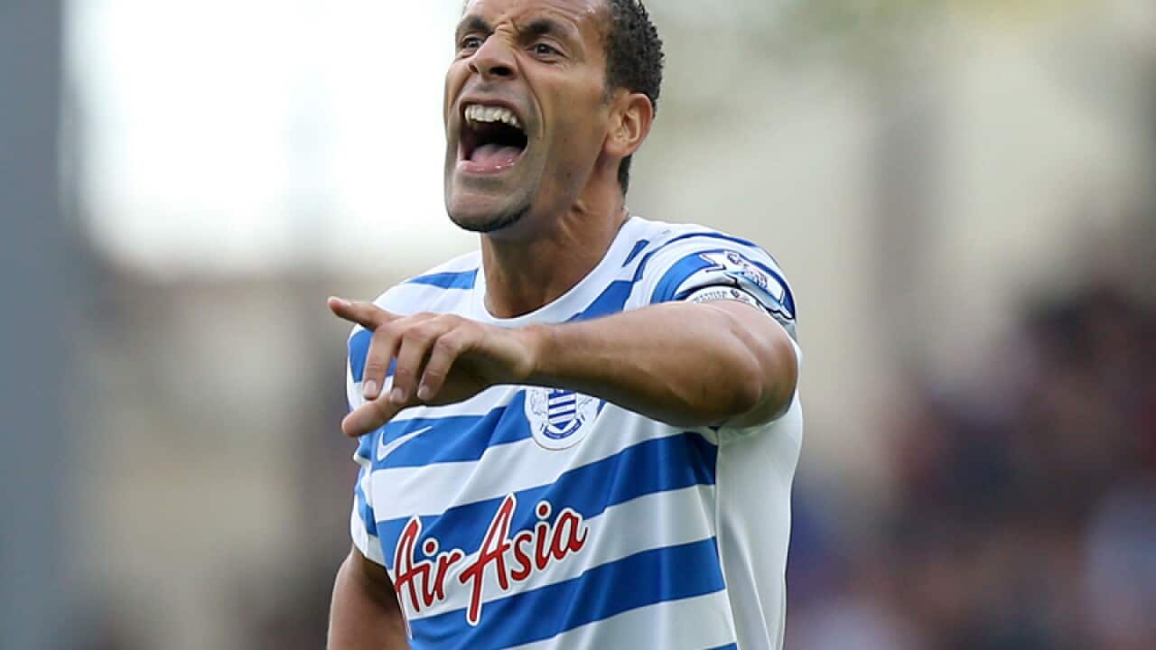 Queens Park Rangers defender Rio Ferdinand