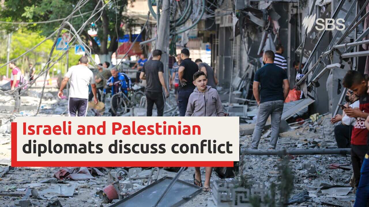 Top Israeli and Palestinian diplomats to Australia have described their