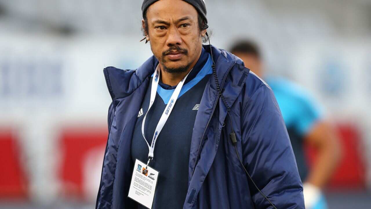 Blues` head coach Tana Umaga