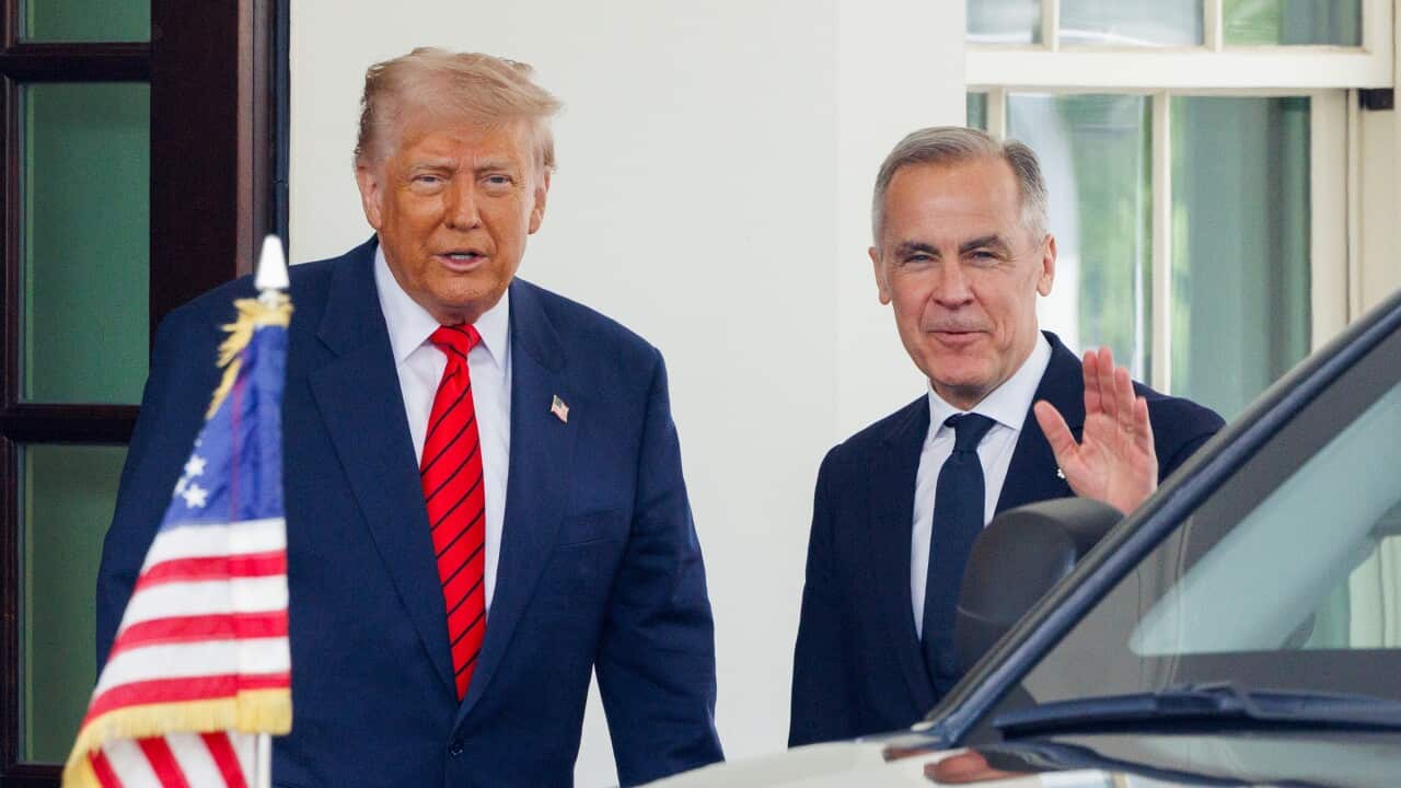 Canada not for sale, Carney tells Trump in first Oval Office meeting | SBS News