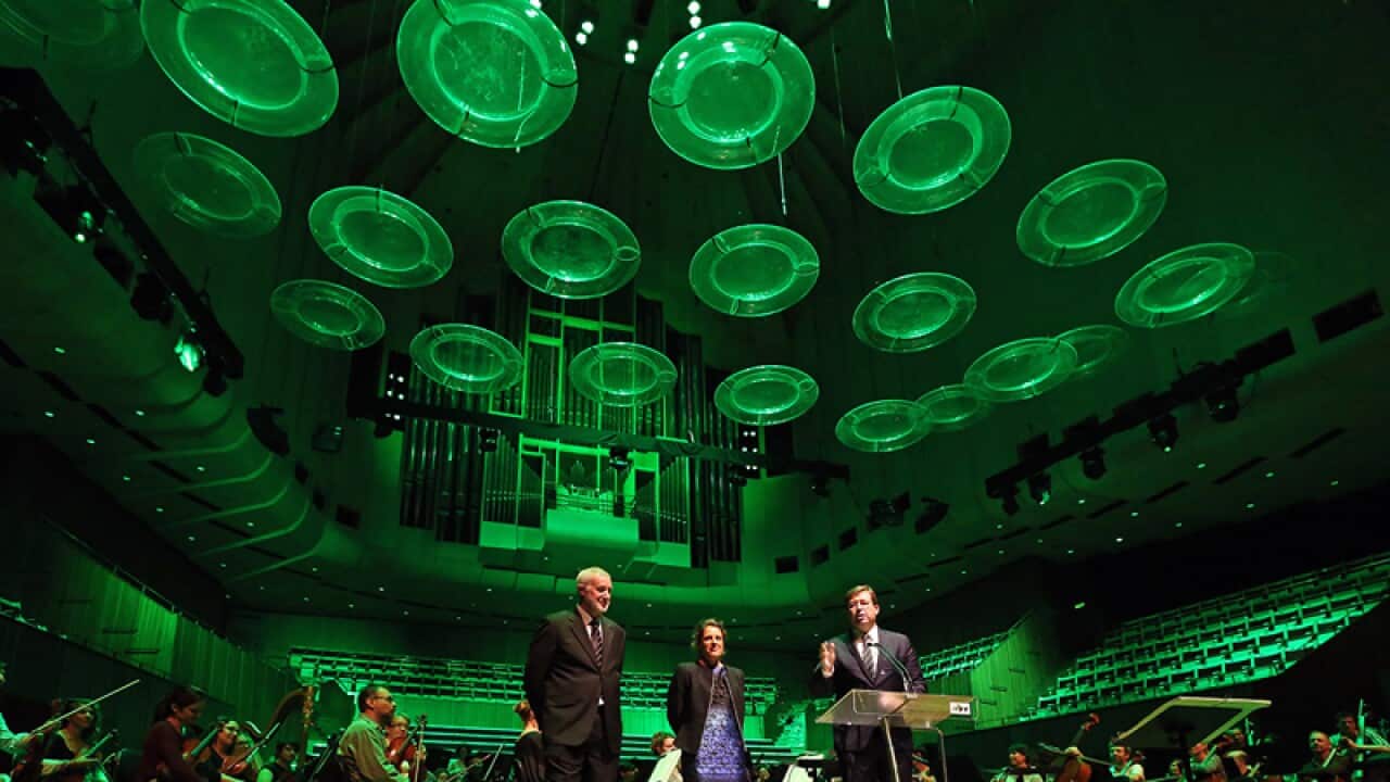 NSW Arts Minister Troy Grant at the Sydney Opera House