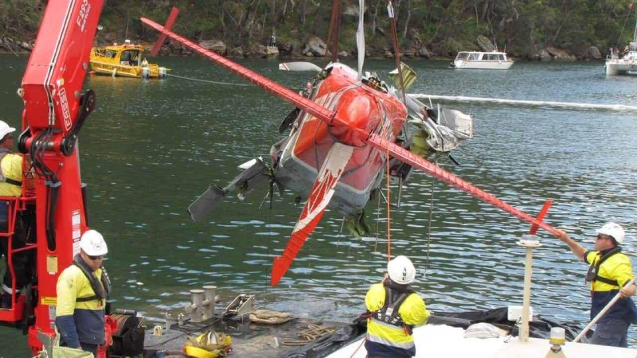 DHC-2 Beaver being recovered in Sydney