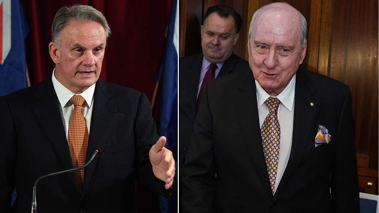 NSW One Nation leader, Mark Latham, says shock jock Alan Jones has donated money to his election campaign and has promised to "not let him down".