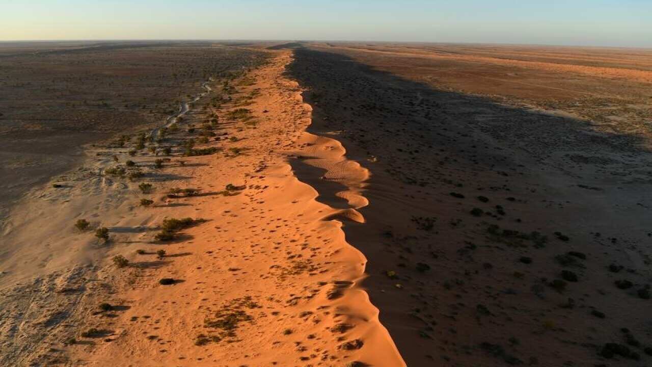 the Simpson desert near Birdsville