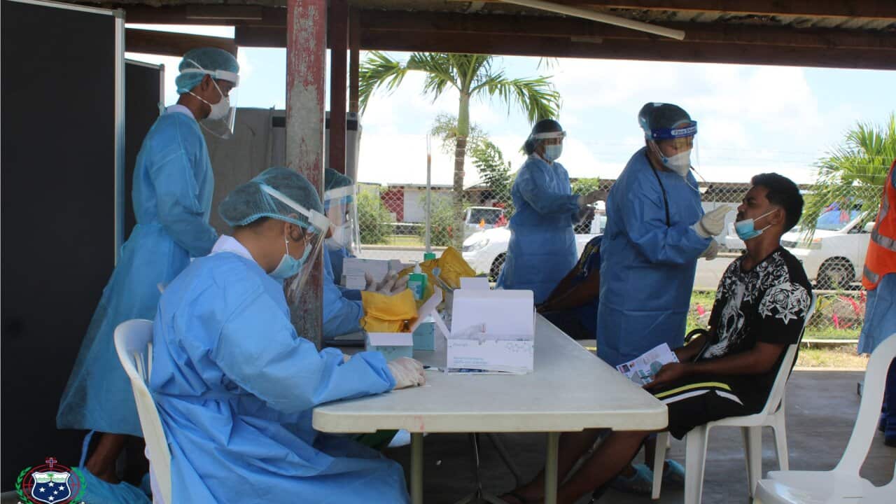 Su'ega o le KOVITI-19.