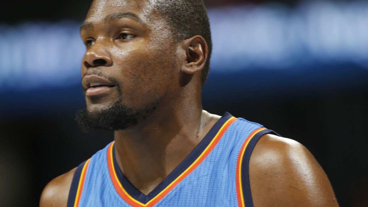 Oklahoma City Thunder star Kevin Durant