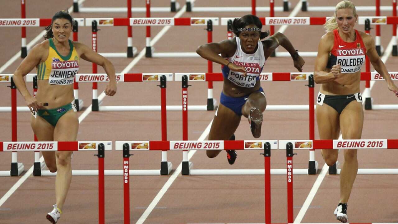 Australian hurdler Michelle Jenneke