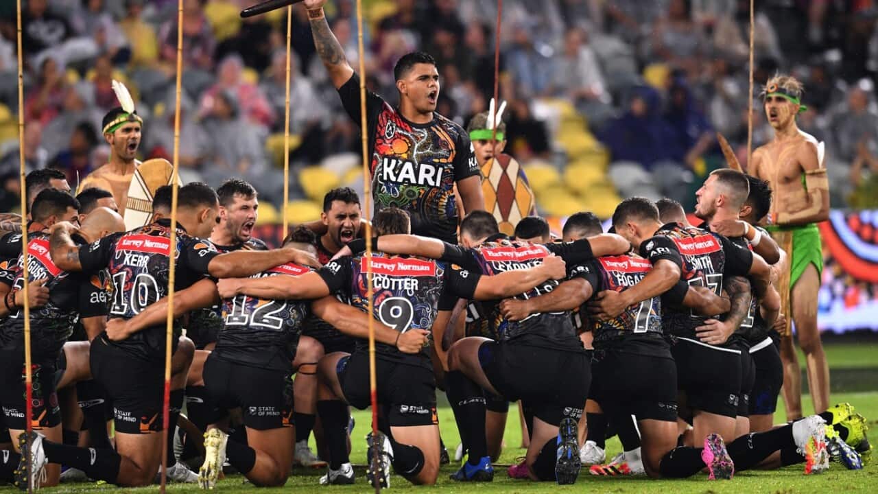 Latrell Mitchell war cry