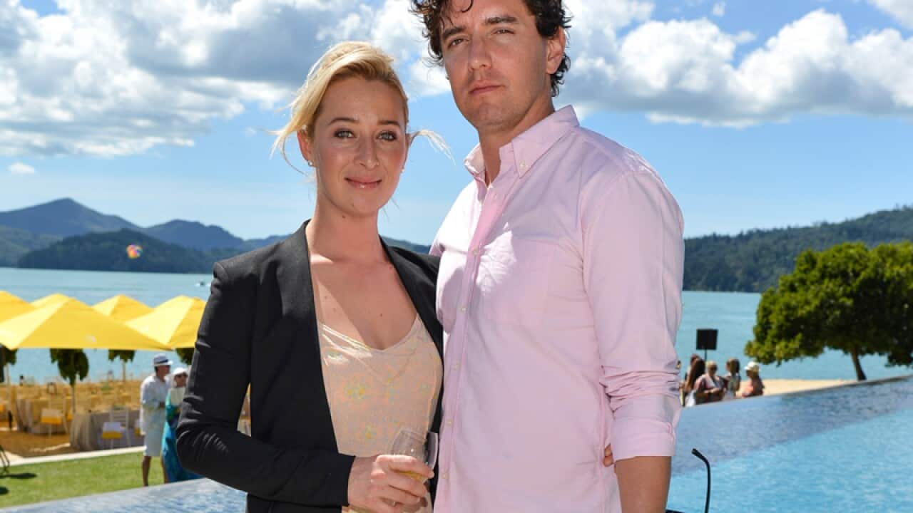 Offspring actress Asher Keddie and partner Vincent Fantauzzo