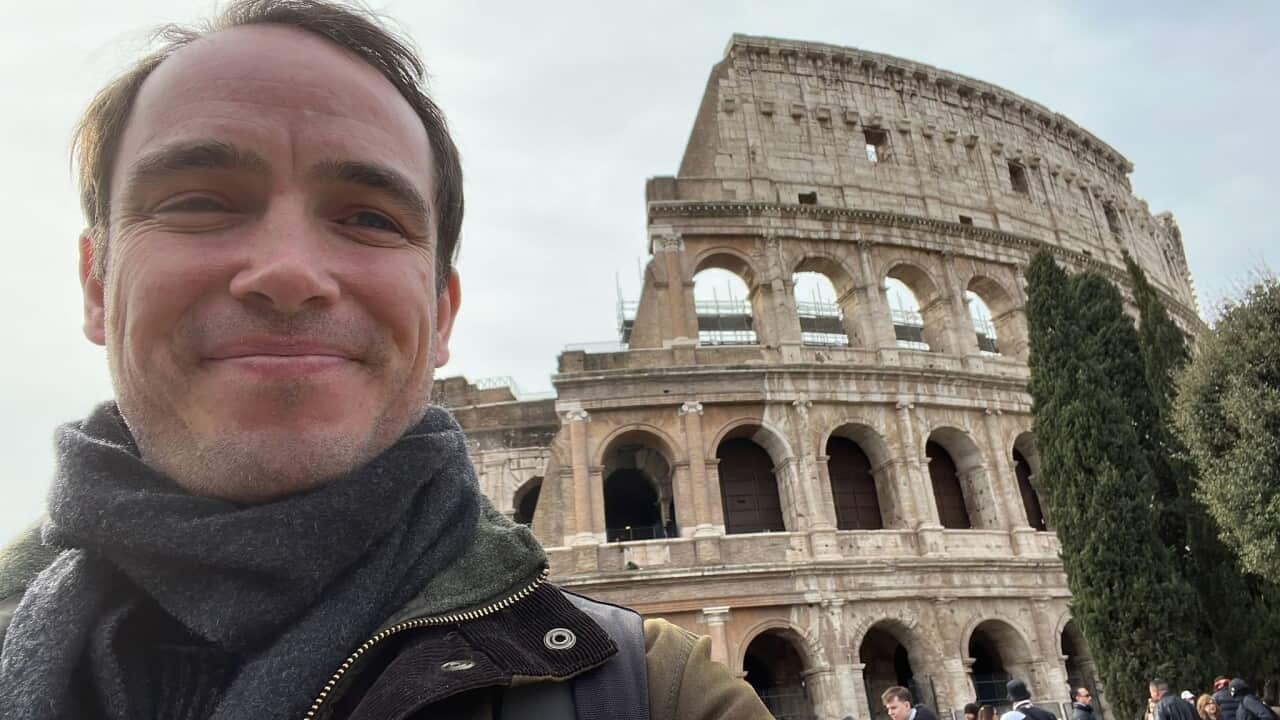 James Trleloar a Roma.