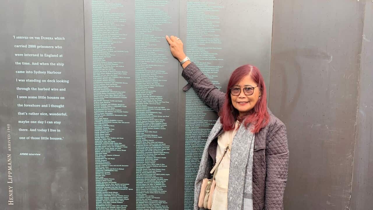 Welcome Wall ceremony shares Filipina, Violi Calvert migration story