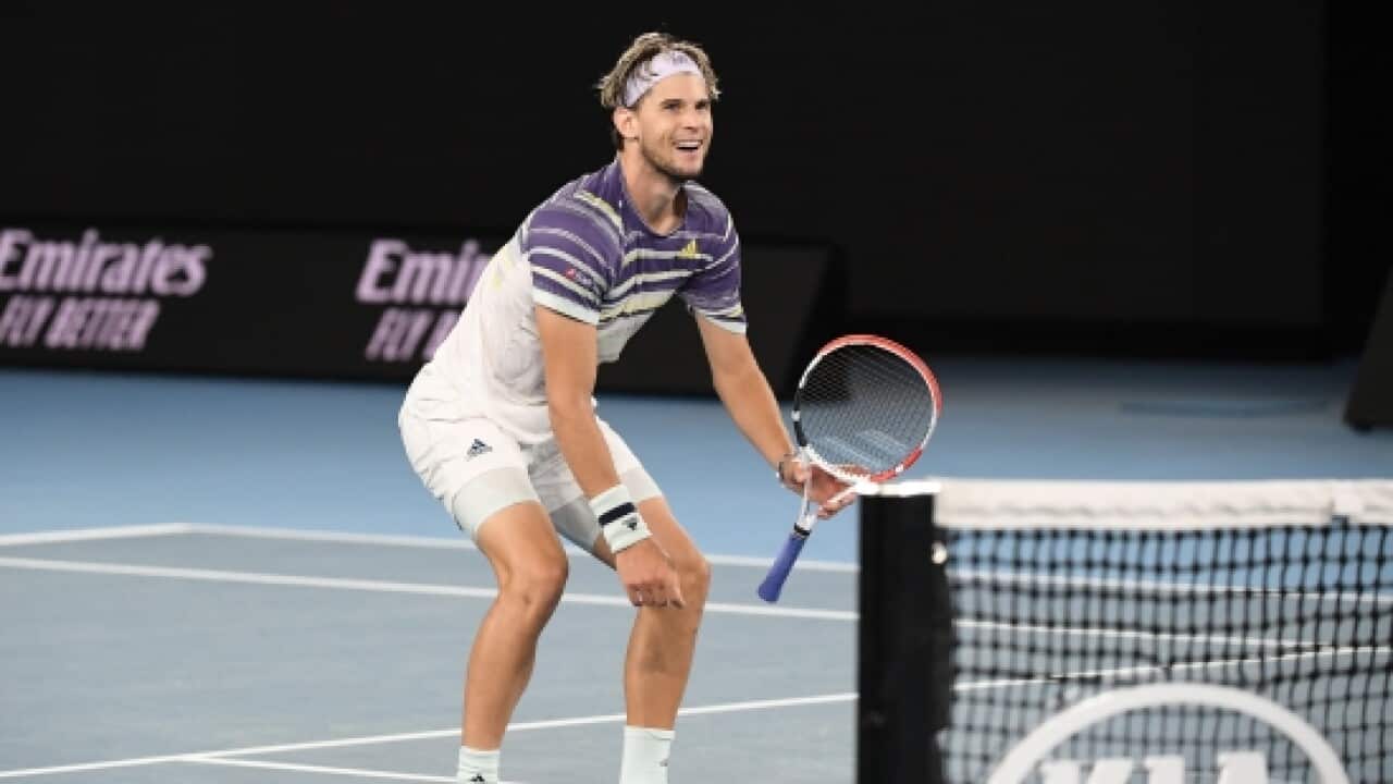 Thiem topples Zverev to reach first AO men's final.