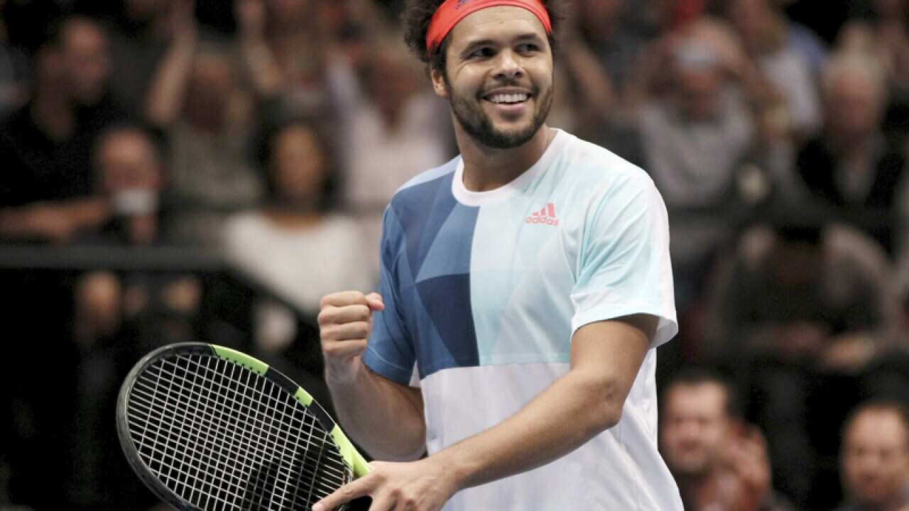 Jo-Wilfried Tsonga of France
