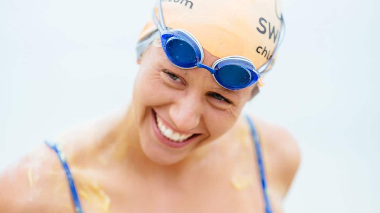 Australian swimmer Chloë McCardel.