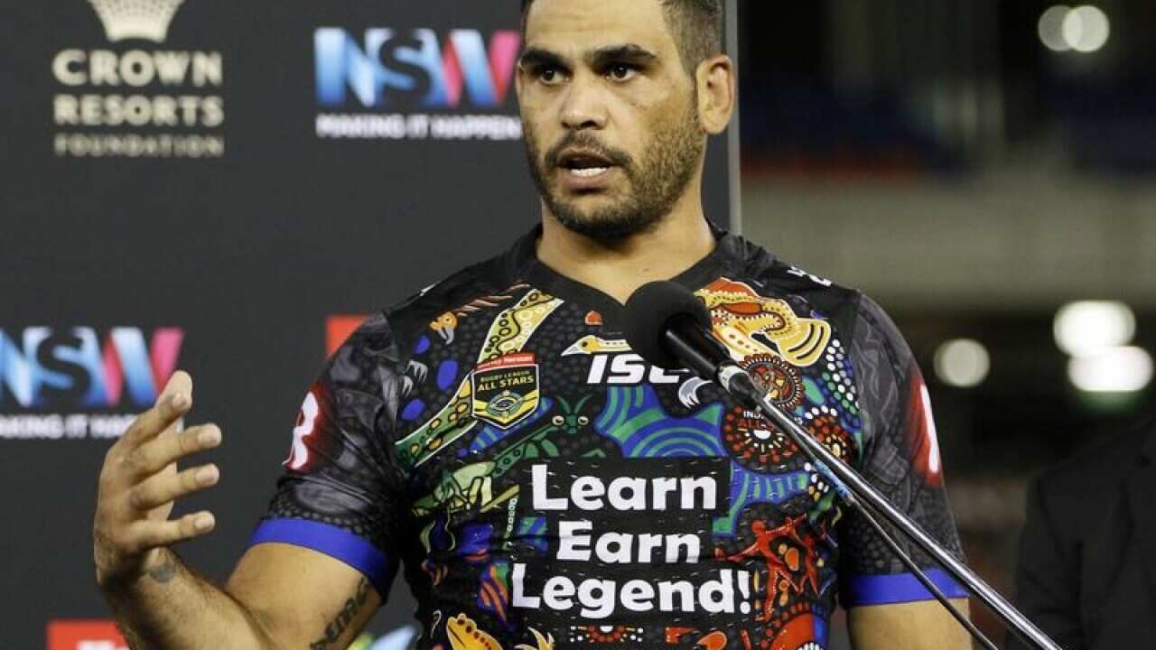 A file image of South Sydney captain Greg Inglis