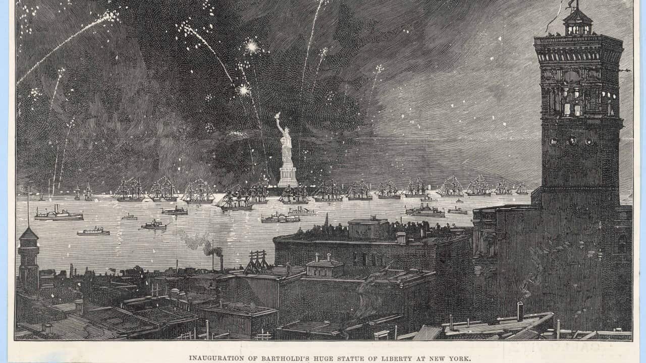 NEW YORK/STATUE INAUGURA