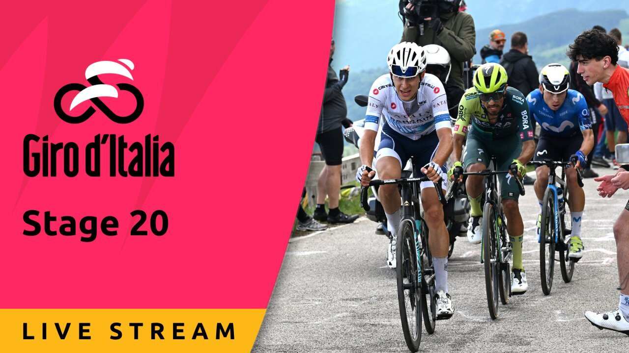 Stage 20 - Live Stream - Giro d'Italia 2025