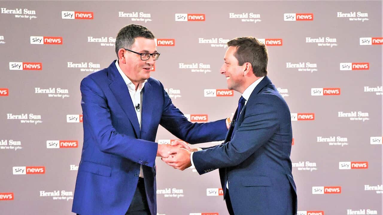 VIC ELECTION22 LEADERS DEBATE