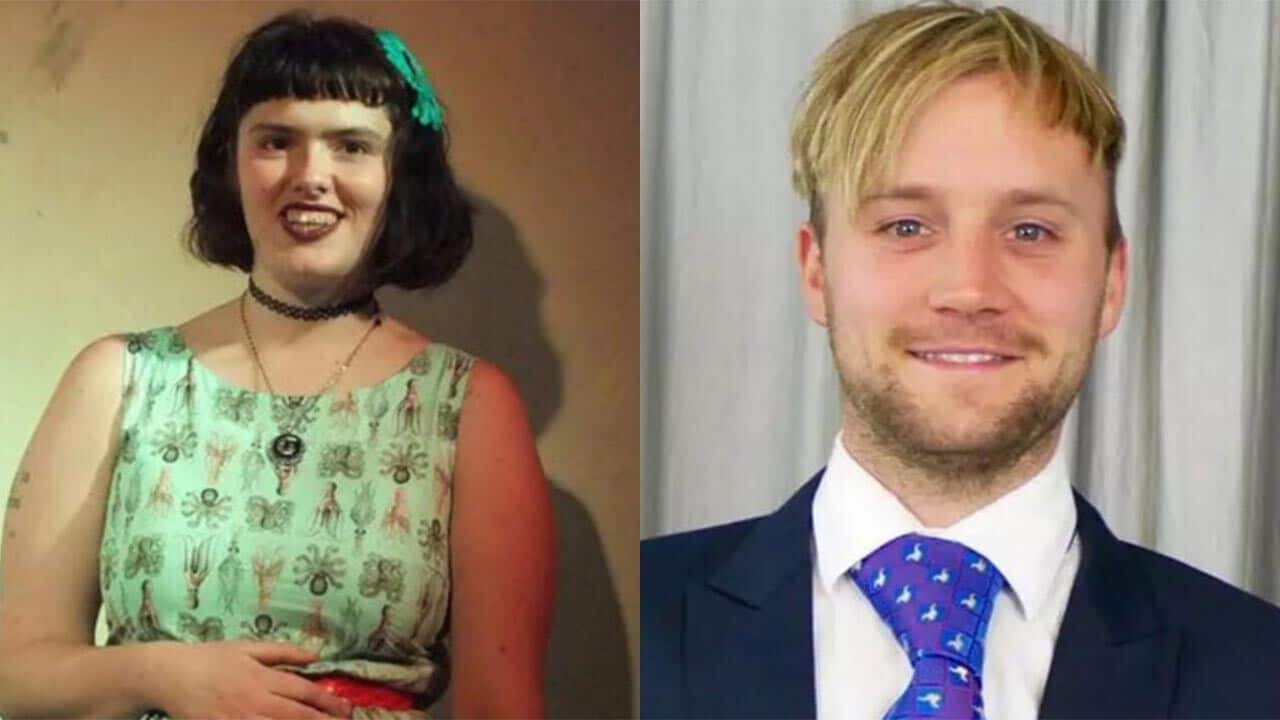 Eurydice Dixon (pictured left) and Andrew Nolch (pictured right).
