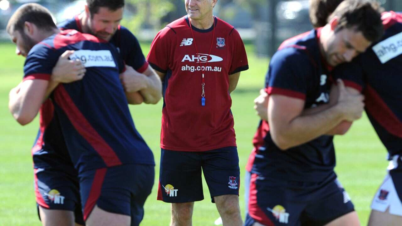 Melbourne Demons AFL coach Paul Roos