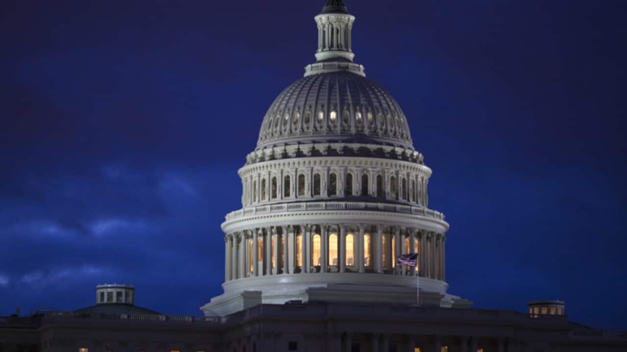 The Capitol building in Washington