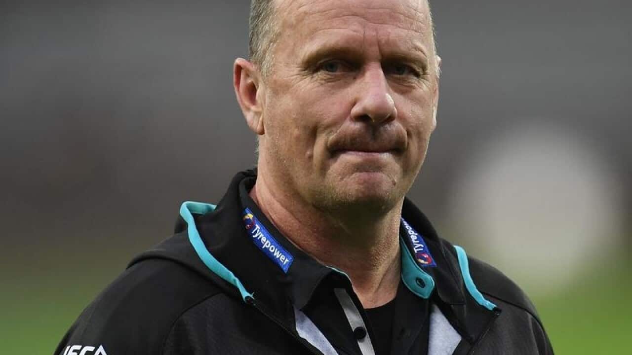 Port Adelaide coach Ken Hinkley