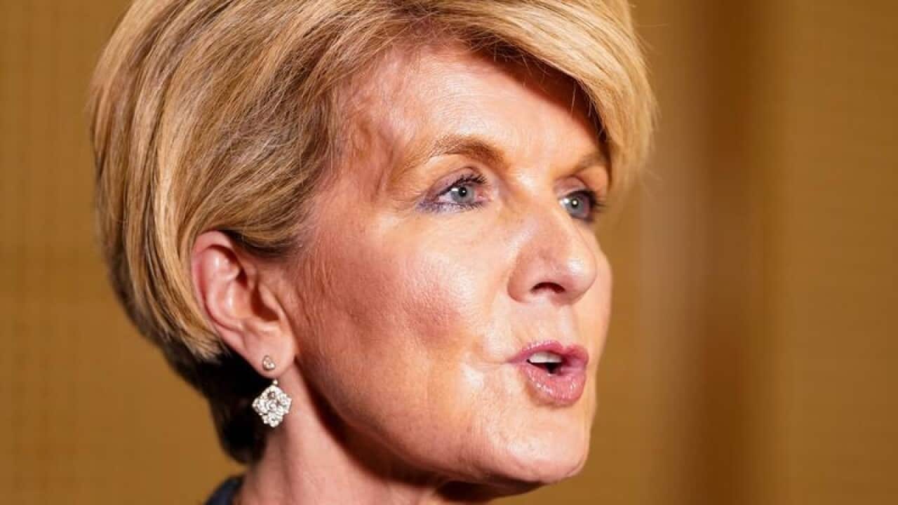 Foreign Minister Julie Bishop