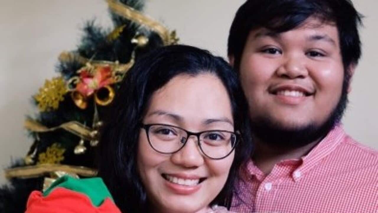 Neil and Abegail Chua with son Sebastian