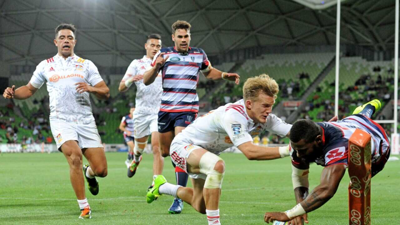 Marika Koroibete of the Rebels