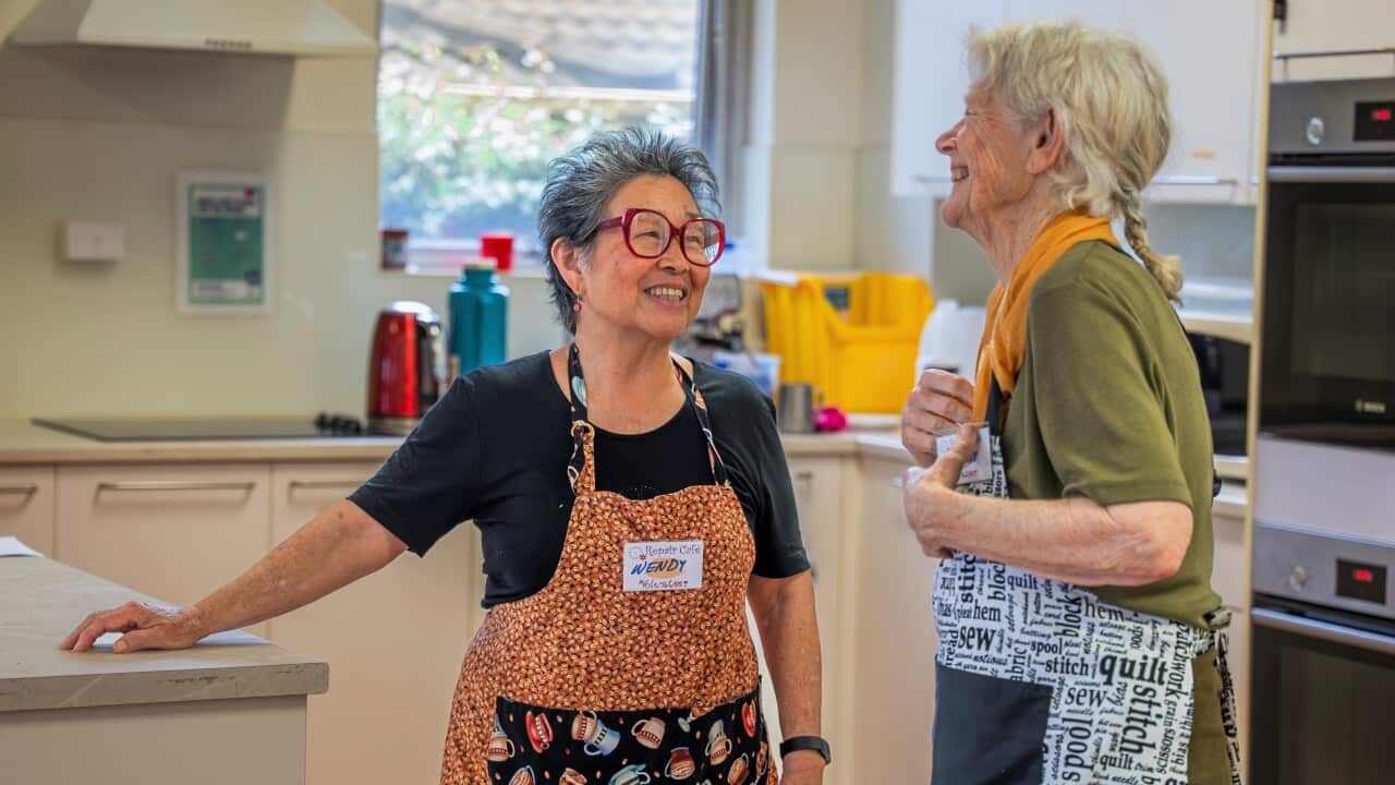Lane Cove Repair Café co-founders Wendy Dwyer (left) and Wendy Bishop (SBS Spencer Austad).jpg