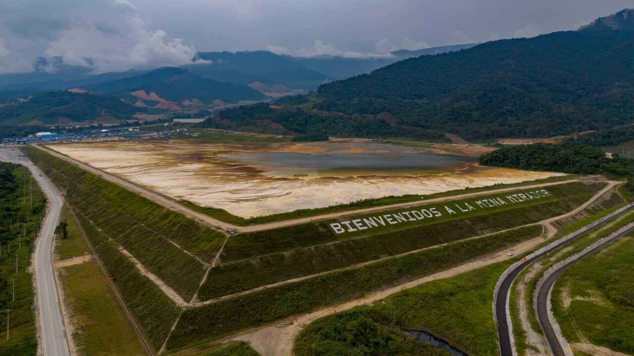 Chinese consortium Ecuacorriente' soil analysis laboratory opens at Ecuador's largest mine
