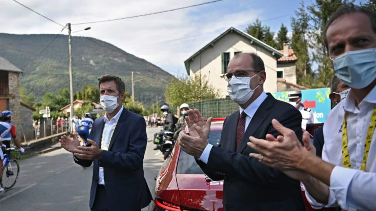 Tour de France 2020 Christian Prudhomme Jean Castex Stage 8