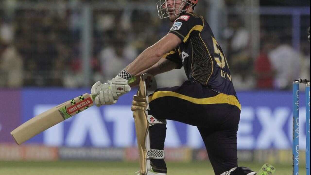 Kolkata Knight Riders' Chris Lynn.