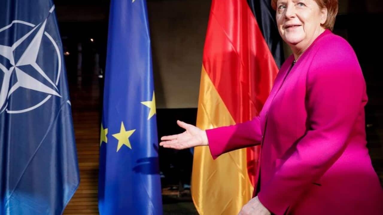 German Chancellor Angela Merkel