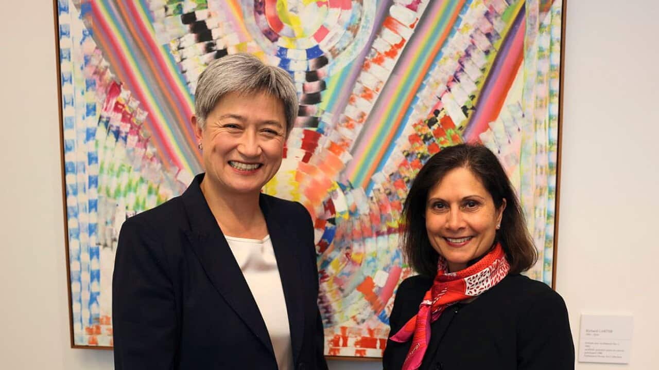 Penny Wong and Swati Dave