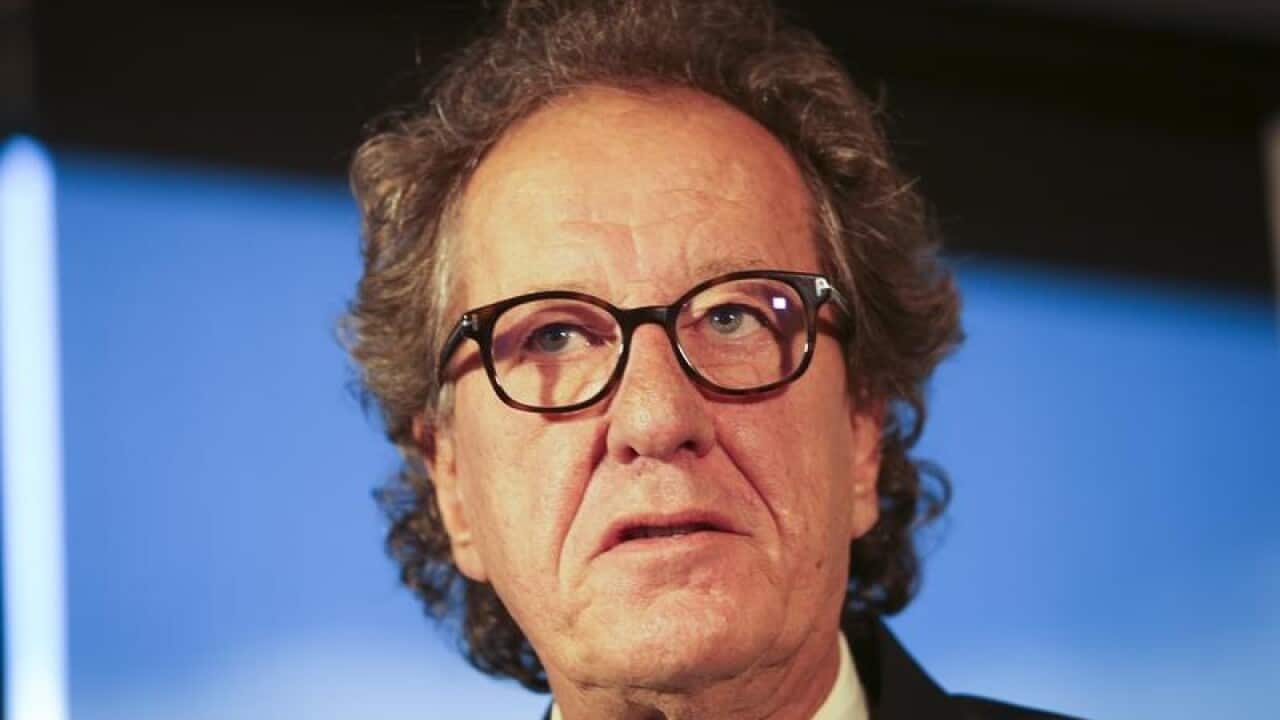 GEOFFREY RUSH PRESSER