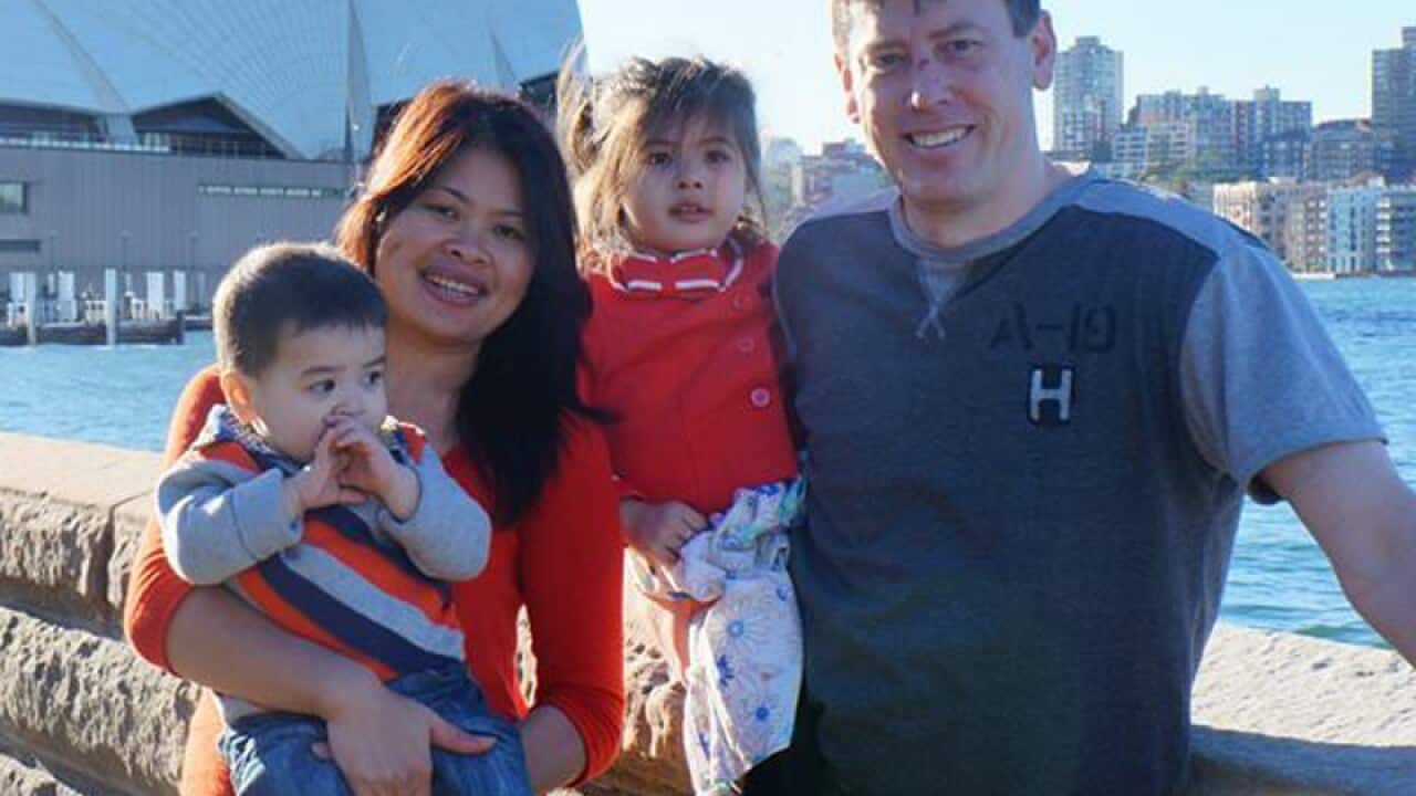 The Australian Rhodes family that were killed in the plane crash