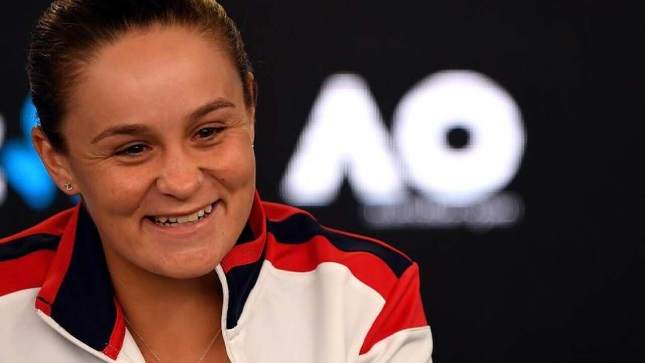Ashleigh Barty of Australia